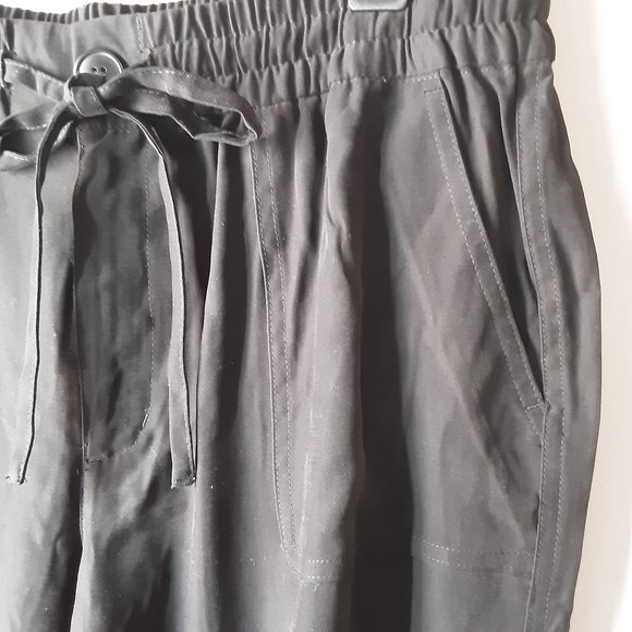 Tahari Women's Black Elastic Waist Joggers | New! Large - Picture 6 of 14